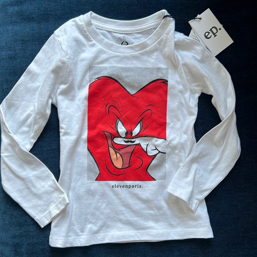 NEW Eleven Paris Gossamer long sleeve tee
